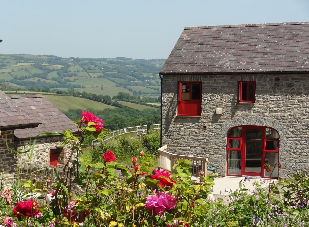 Treberfedd Farm Cottages And Cabins Lampeter Kültér fotó